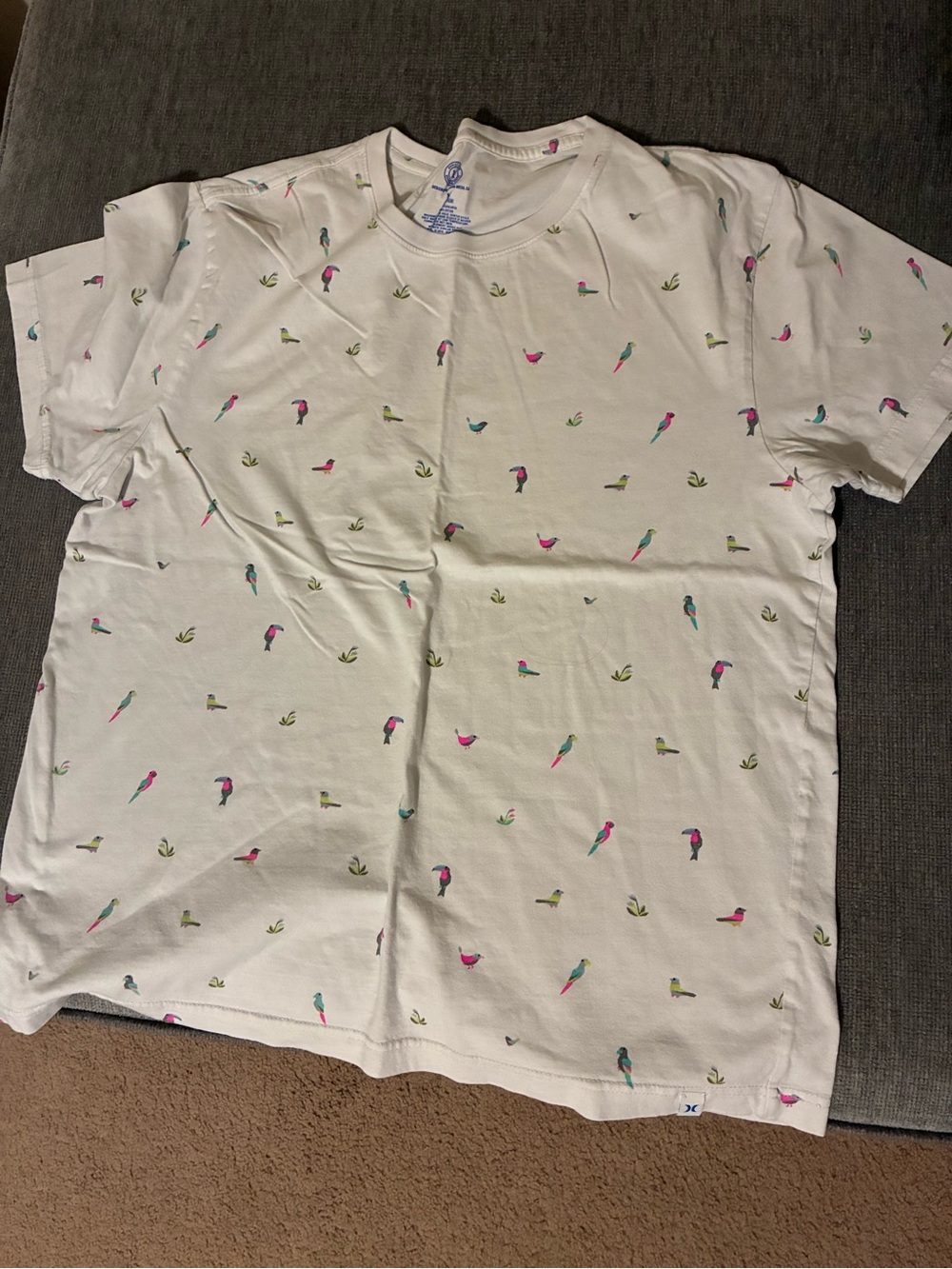 Hurley Bird Print Tee